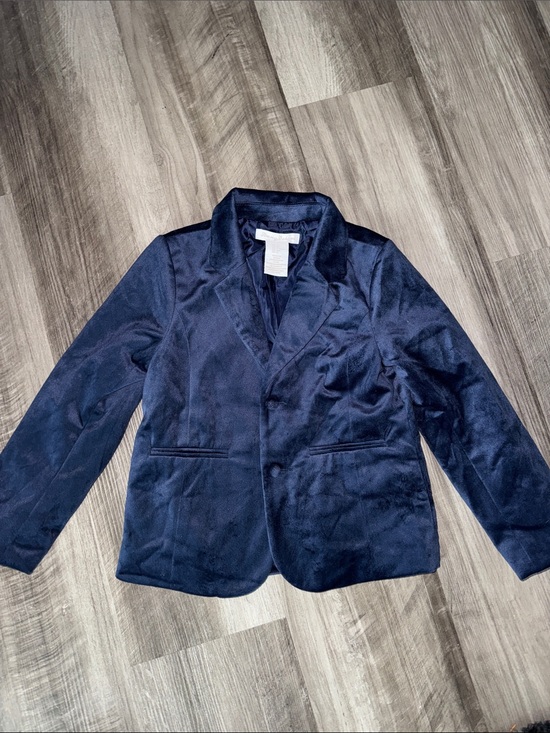 Tommy Bahama Other - Tommy Bahama 4T boys suit jacket 
 navy blue velour soft toddler dressy